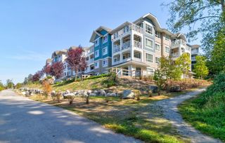 Photo 1: 206 16380 64 Avenue in Surrey: Cloverdale BC Condo for sale in "The Ridge at Bose Farms" (Cloverdale)  : MLS®# R2750011