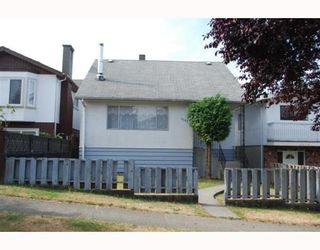 Photo 1: 3582 TANNER Street in Vancouver: Collingwood VE House for sale (Vancouver East)  : MLS®# V783818