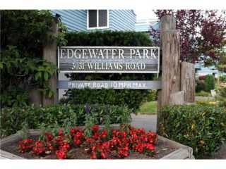 Photo 1: 132 3031 WILLIAMS Road in Richmond: Seafair Townhouse for sale in "EDGEWATER PARK" : MLS®# V839487