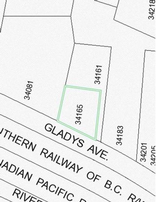Main Photo: 34165 GLADYS Avenue in Abbotsford: Central Abbotsford Land for sale : MLS®# R2850798