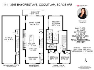 Photo 17: 141 3565 BAYCREST Avenue in Coquitlam: Burke Mountain Townhouse for sale in "BAYCREST ON THE RISE" : MLS®# R2844423