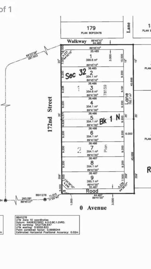 Main Photo: 42 172 Street in south surrey: Pacific Douglas Land for sale (South Surrey White Rock) 