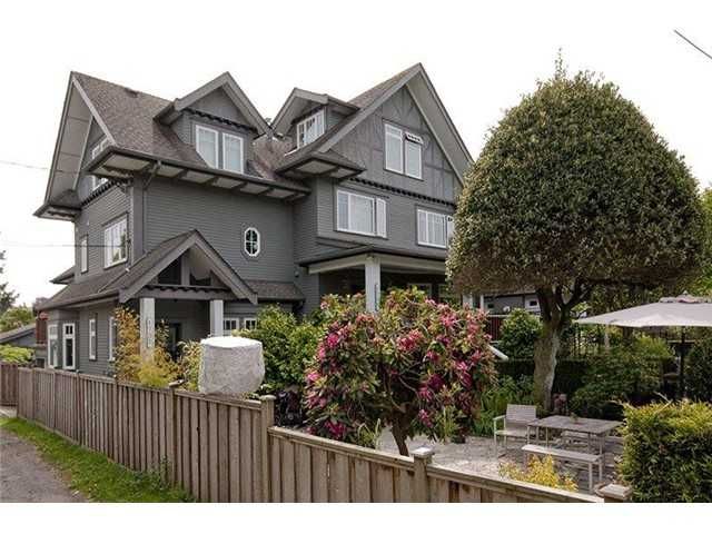 Main Photo: 1740 BALACLAVA Street in Vancouver: Kitsilano Townhouse for sale (Vancouver West)  : MLS®# V1048798