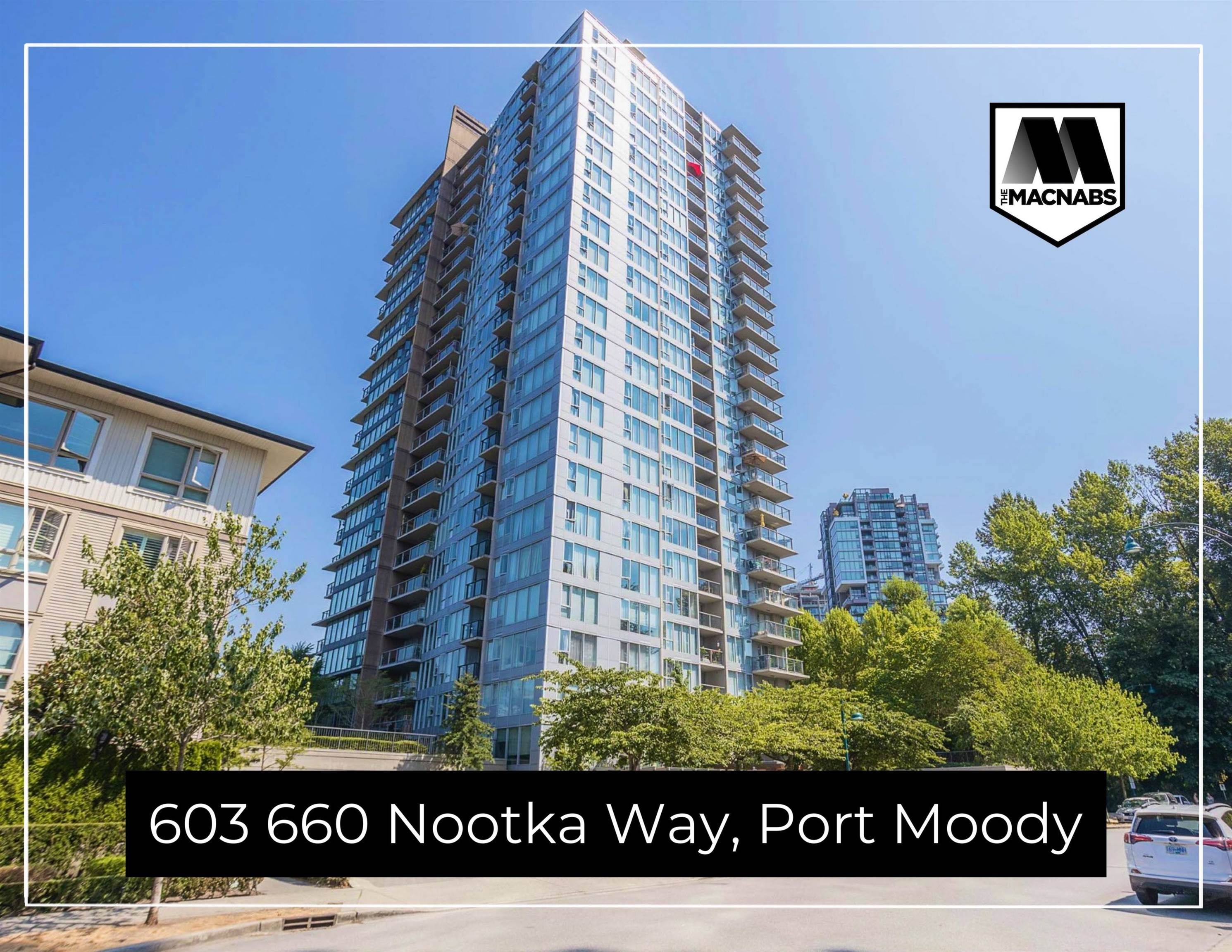 Main Photo: 603 660 NOOTKA Way in Port Moody: Port Moody Centre Condo for sale in "Nahanie" : MLS®# R2702625