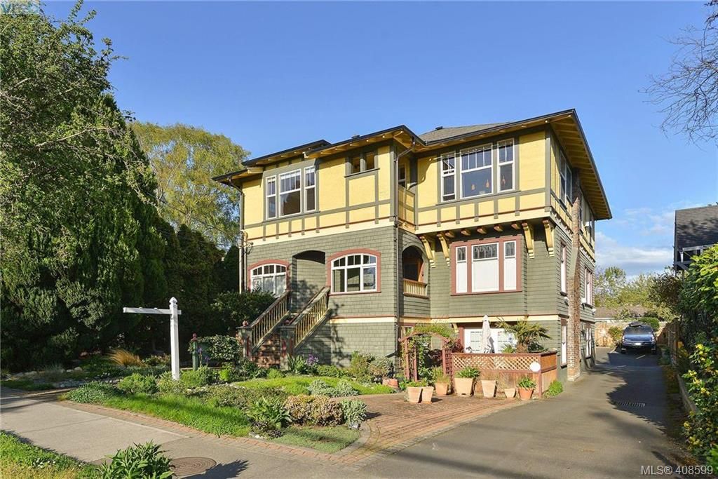 Main Photo: E 353 Linden Ave in VICTORIA: Vi Fairfield West Row/Townhouse for sale (Victoria)  : MLS®# 812014