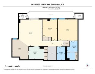 Photo 30: 801 10145 109 Street in Edmonton: Zone 12 Condo for sale : MLS®# E4293737