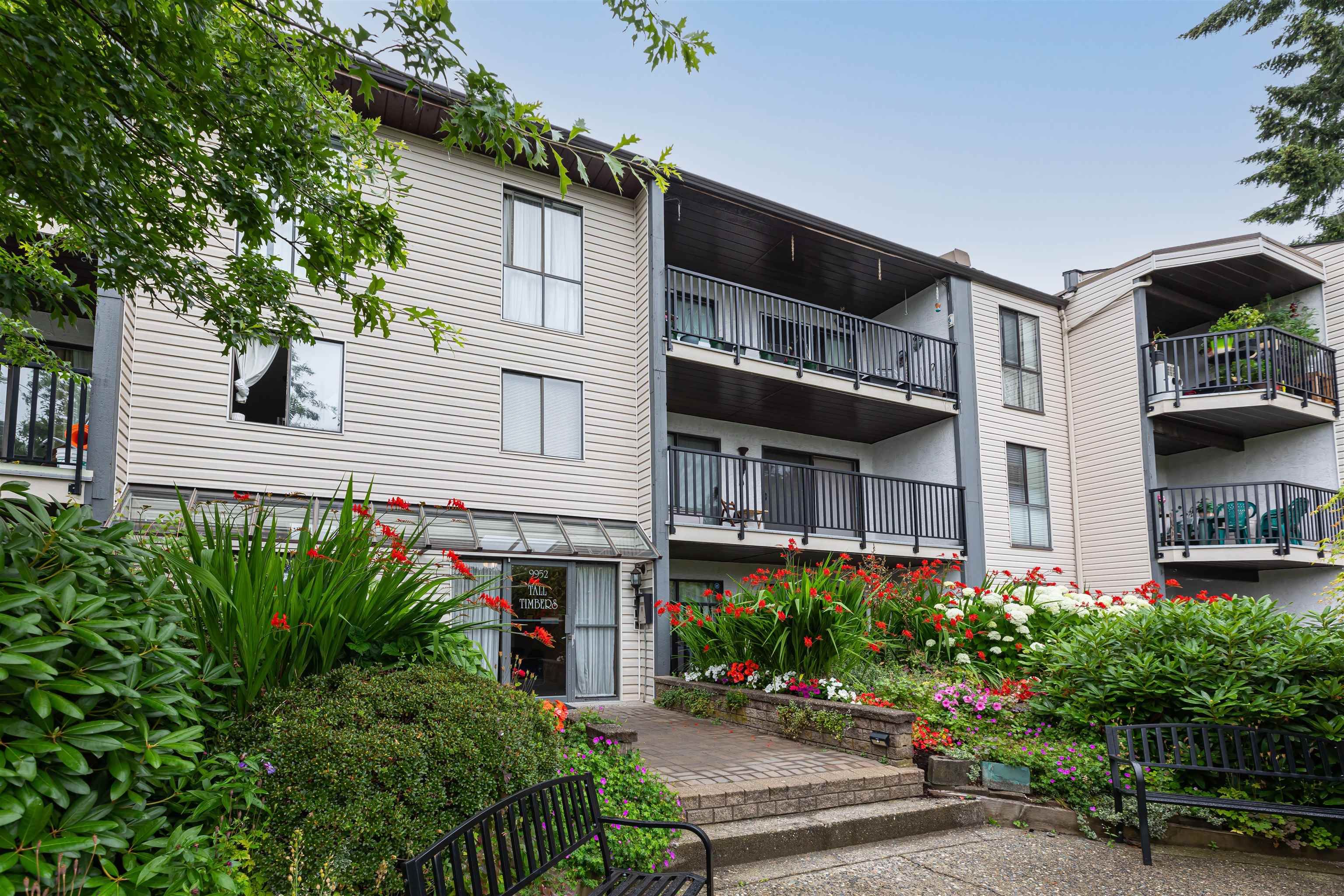 Main Photo: 114 9952 149 Street in Surrey: Guildford Condo for sale in "Tall Timbers" (North Surrey)  : MLS®# R2710237