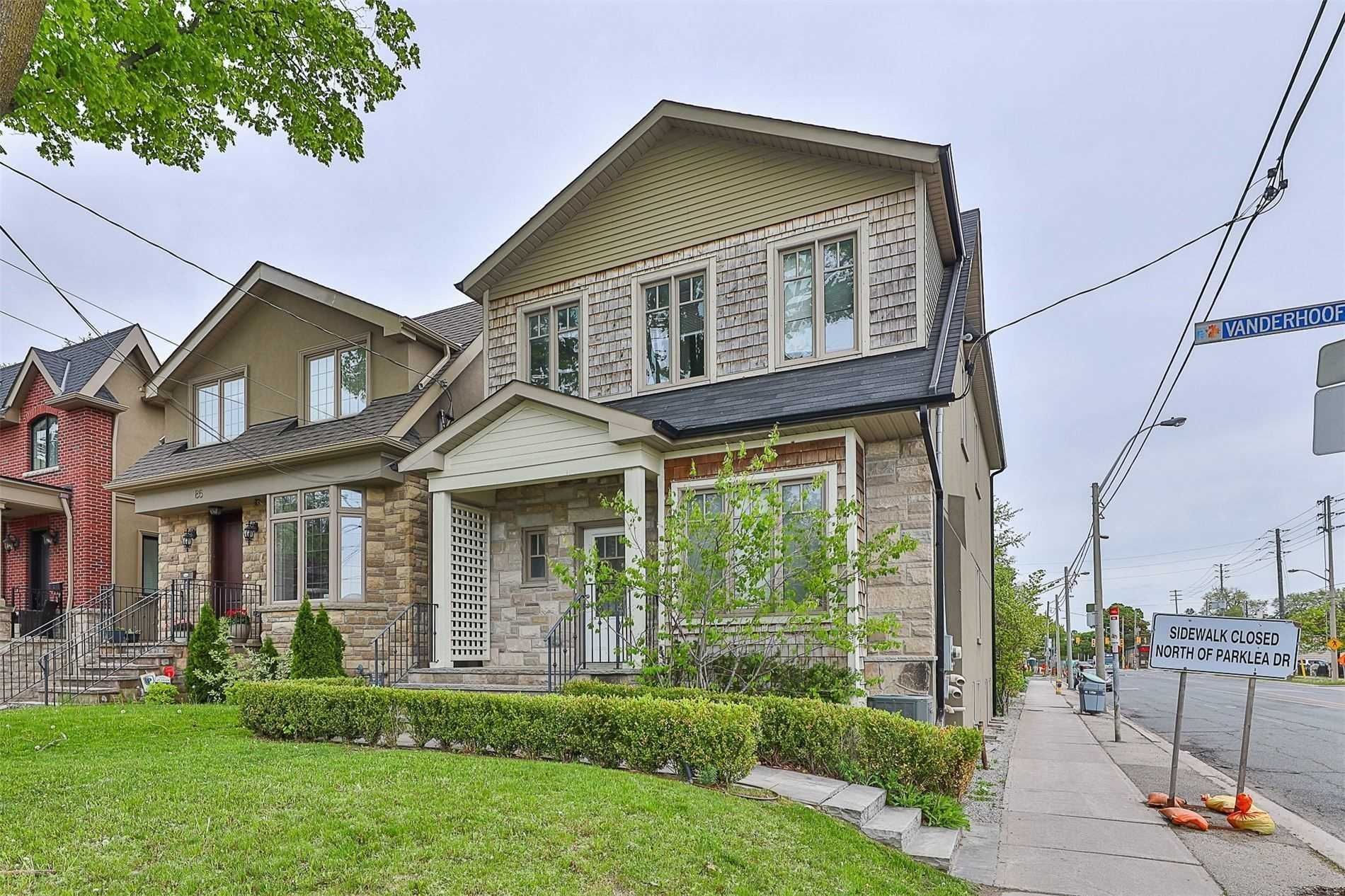 Main Photo: Lower 88 Vanderhoof Avenue in Toronto: Leaside House (2-Storey) for lease (Toronto C11)  : MLS®# C5828239