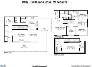 Photo 20: 107 6018 IONA Drive in Vancouver: University VW Townhouse for sale in "Argyll House West" (Vancouver West)  : MLS®# R2000620