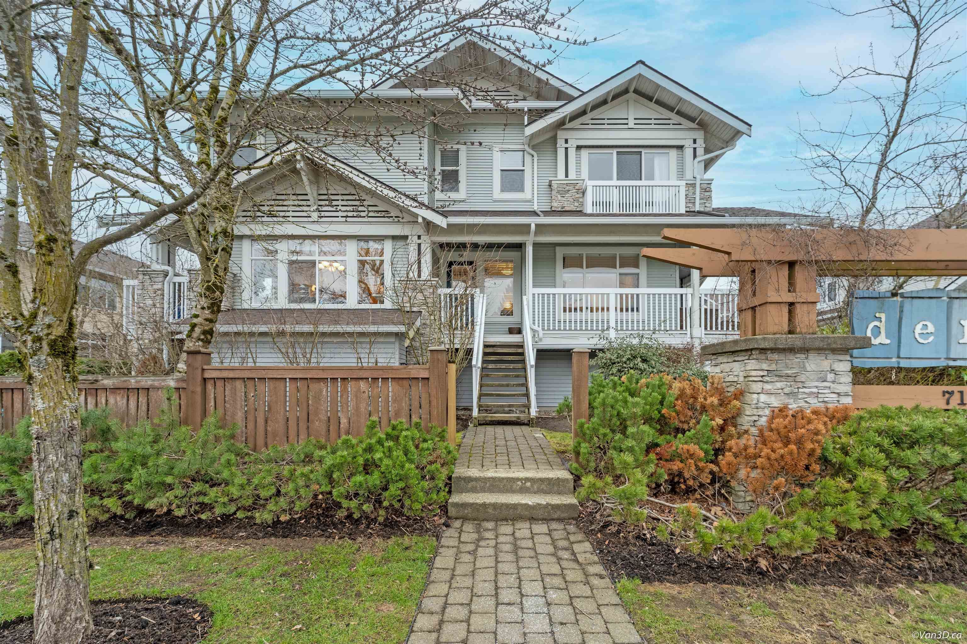 Main Photo: 56 7179 201 Street in Langley: Willoughby Heights Townhouse for sale in "Denim" : MLS®# R2756962
