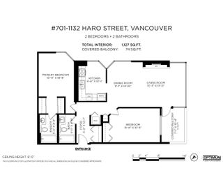Photo 14: 701 1132 HARO Street in Vancouver: West End VW Condo for sale (Vancouver West)  : MLS®# R2881958