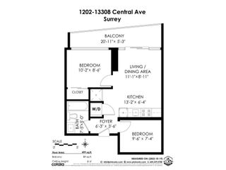 Photo 2: 1202 13308 CENTRAL Avenue in Surrey: Whalley Condo for sale in "Evolve" (North Surrey)  : MLS®# R2734261