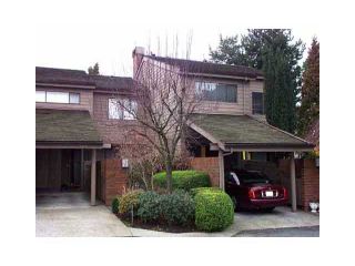 Photo 1: 4005 VINE Street in Vancouver: Quilchena Townhouse for sale in "ARBUTUS VILLAGE" (Vancouver West)  : MLS®# V1043793