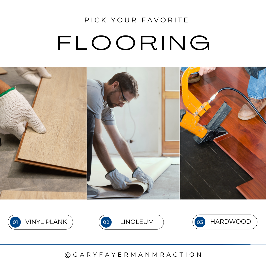 Pick your favorite flooring!