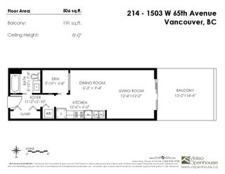 Photo 15: 214 1503 W 65TH Avenue in Vancouver: S.W. Marine Condo for sale in "The Soho" (Vancouver West)  : MLS®# R2354527