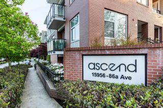 Photo 2: 405 15956 86A Avenue in Surrey: Fleetwood Tynehead Condo for sale in "Ascend" : MLS®# R2881282