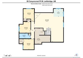 Photo 47: 80 Canyoncrest Point W: Lethbridge Detached for sale : MLS®# A1226358