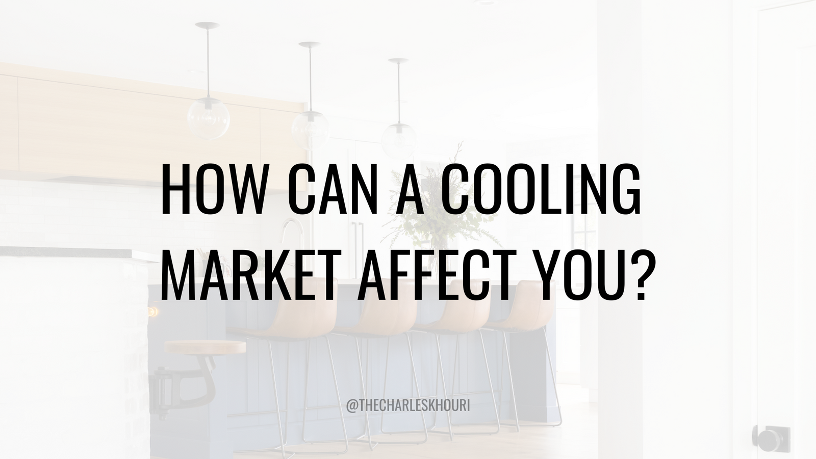How can a cooling market affect you?