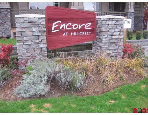 Main Photo: 106 18701 66TH Avenue in Surrey: Cloverdale BC Townhouse for sale in "ENCORE AT HILLCREST" (Cloverdale)  : MLS®# F2728531