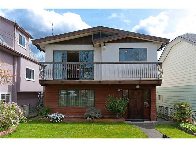 Main Photo: 4088 WELWYN ST in VANCOUVER: Victoria VE House for sale (Vancouver East)  : MLS®# V1004254