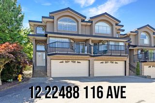 Main Photo: 12 22488 116 Avenue in Maple Ridge: East Central Townhouse for sale in "Richmond Hill" : MLS®# R2894176