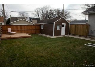 Photo 17: 98 Hill Street in WINNIPEG: St Boniface Residential for sale (South East Winnipeg)  : MLS®# 1427525