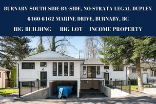 Main Photo: 6160 - 6162 MARINE Drive in Burnaby: Big Bend House for sale (Burnaby South)  : MLS®# R2763730