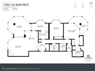 Photo 2: 1502 123 E KEITH Road in North Vancouver: Lower Lonsdale Condo for sale in "VICTORIA PLACE" : MLS®# R2860166