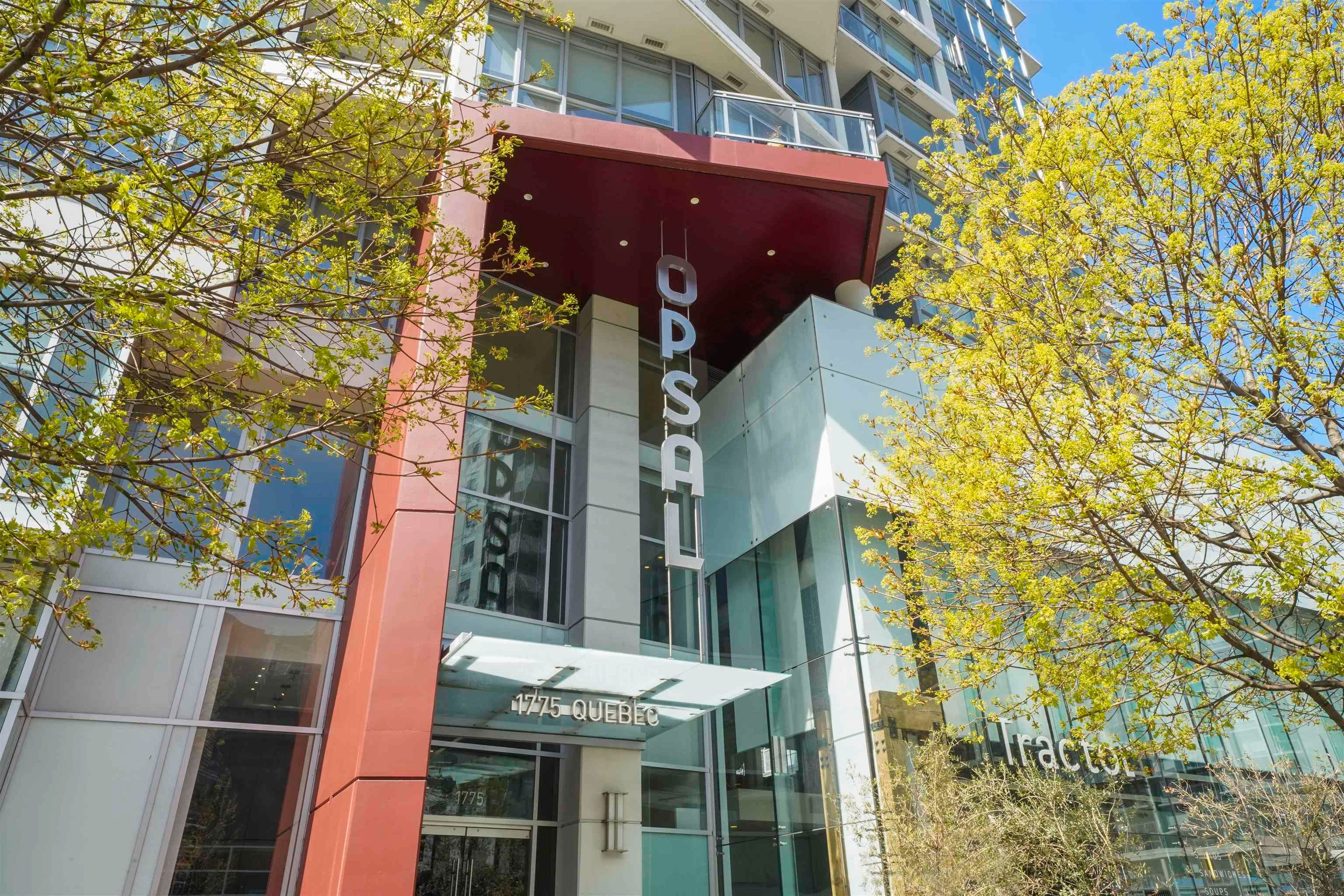 Main Photo: 907 1775 QUEBEC Street in Vancouver: Mount Pleasant VE Condo for sale in "OPSAL" (Vancouver East)  : MLS®# R2772726