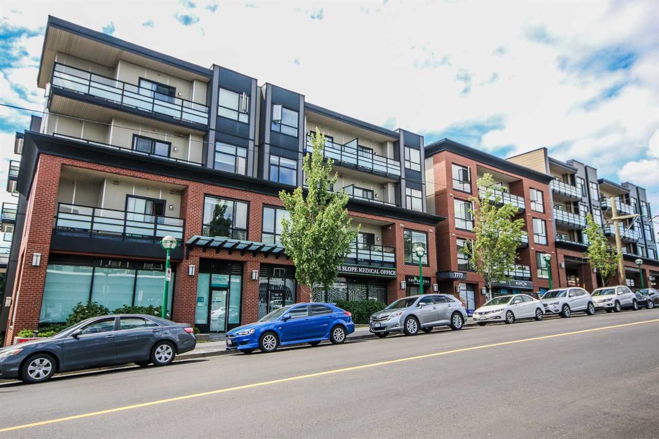 Main Photo: 217 7777 ROYAL OAK Avenue in Burnaby: South Slope Condo for sale in "THE SEVENS" (Burnaby South)  : MLS®# R2186028