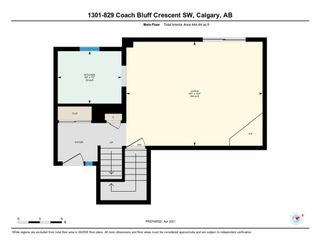 Photo 22: 1301 829 Coach Bluff Crescent in Calgary: Coach Hill Row/Townhouse for sale : MLS®# A1094909