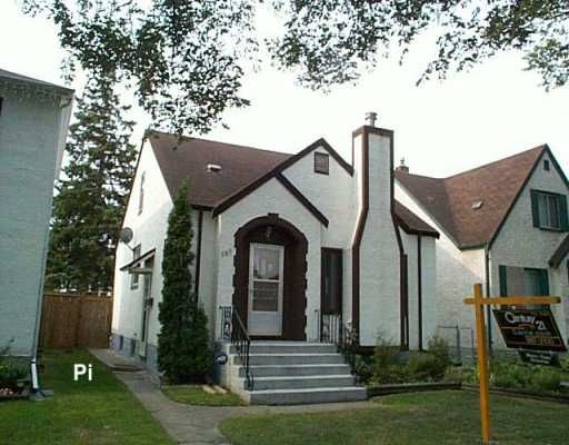 Main Photo: 586 LANSDOWNE Avenue in WINNIPEG: North End Single Family Detached for sale (North West Winnipeg)  : MLS®# 2614825
