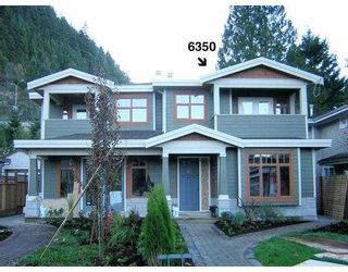 Main Photo: 6350 DOUGLAS Street in West_Vancouver: Horseshoe Bay WV 1/2 Duplex for sale (West Vancouver)  : MLS®# V675265