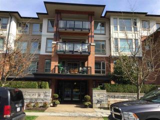 Photo 1: 110 1153 KENSAL Place in Coquitlam: New Horizons Condo for sale in "Roycroft" : MLS®# R2252006