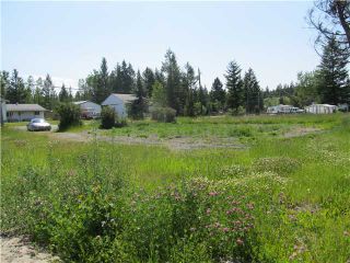 Photo 1: 185 HICKORY Road in Williams Lake: Williams Lake - Rural North Land for sale (Williams Lake (Zone 27))  : MLS®# N220144