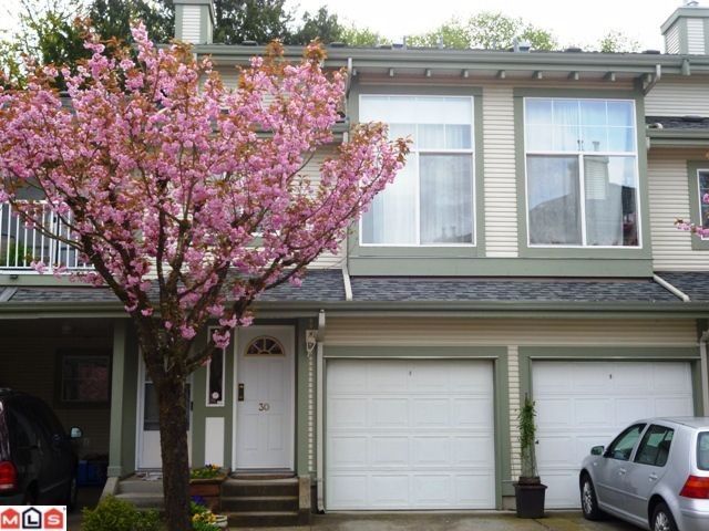 Main Photo: 30 8892 208th Street in Langley: Walnut Grove Townhouse for sale : MLS®# F1210685