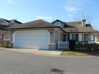 Photo 1: 20 6488 168TH Street in Surrey: Cloverdale BC Townhouse for sale in "TURNBERRY" (Cloverdale)  : MLS®# F1403317