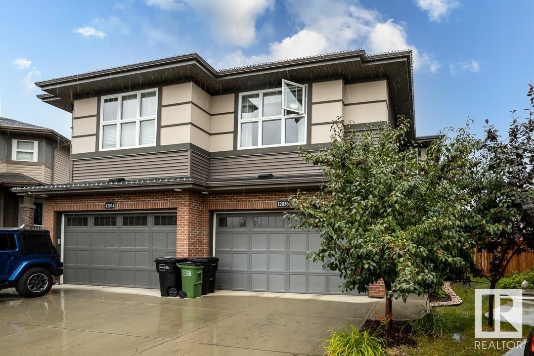 Main Photo: 12836 205 Street in Edmonton: Zone 59 House Half Duplex for sale : MLS®# E4311353