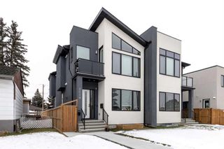 Photo 1: 2008 17 Avenue NW in Calgary: Banff Trail Semi Detached (Half Duplex) for sale : MLS®# A2098208