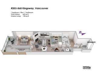 Photo 13: 203 868 KINGSWAY in Vancouver: Fraser VE Condo for sale in "KINGS VILLA" (Vancouver East)  : MLS®# R2672699