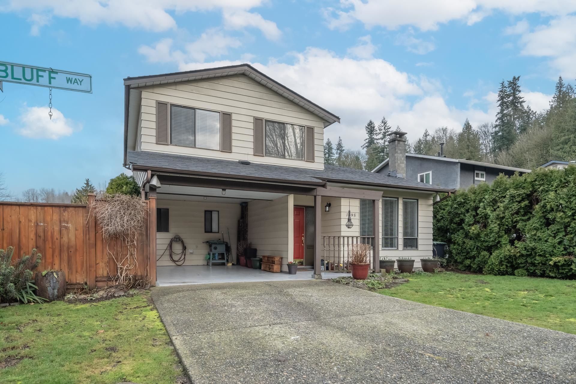 Main Photo: 1895 BLUFF Way in Coquitlam: River Springs House for sale in "RIVER SPRINGS" : MLS®# R2847103