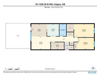 Photo 2: 101 1540 29 Street NW in Calgary: St Andrews Heights Row/Townhouse for sale : MLS®# A2023142