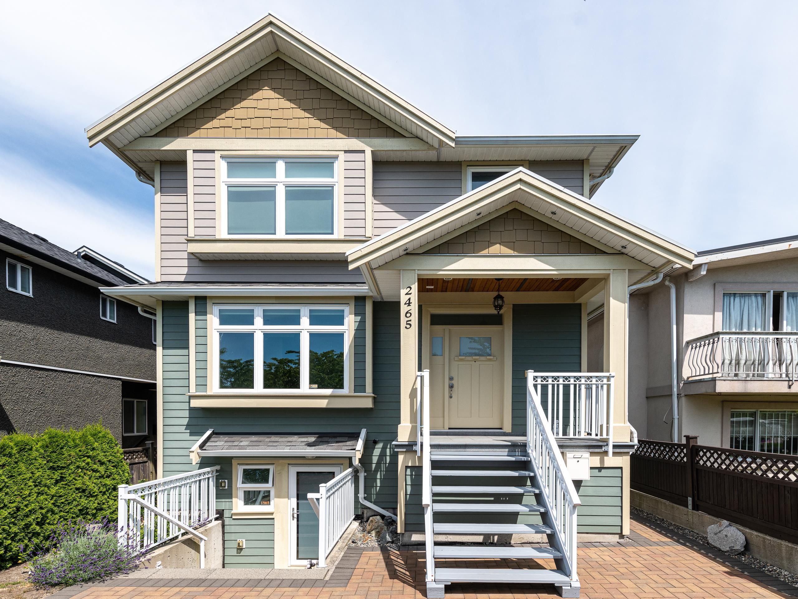 Main Photo: 2465 BROCK Street in Vancouver: Collingwood VE 1/2 Duplex for sale (Vancouver East)  : MLS®# R2713075