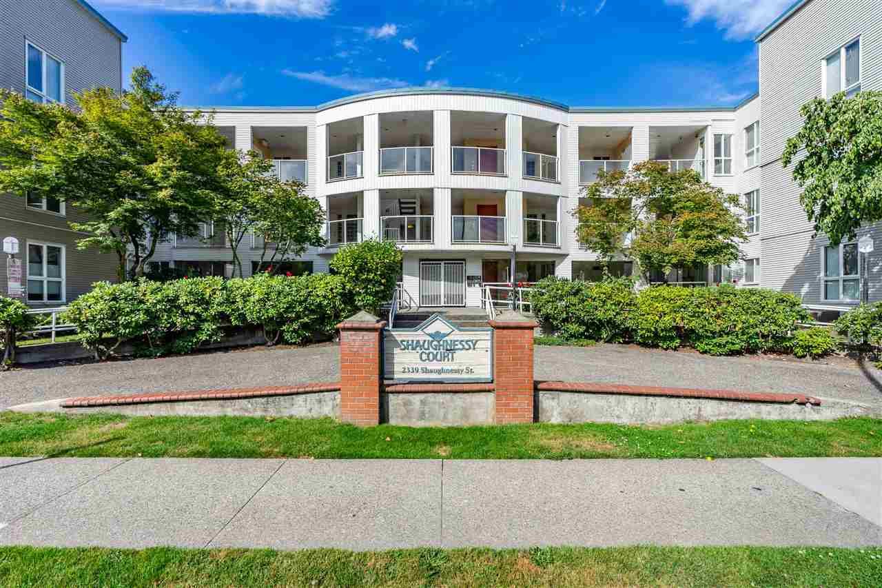 Main Photo: 206 2339 SHAUGHNESSY Street in Port Coquitlam: Central Pt Coquitlam Condo for sale in "SHAUGHNESSY COURT" : MLS®# R2430185