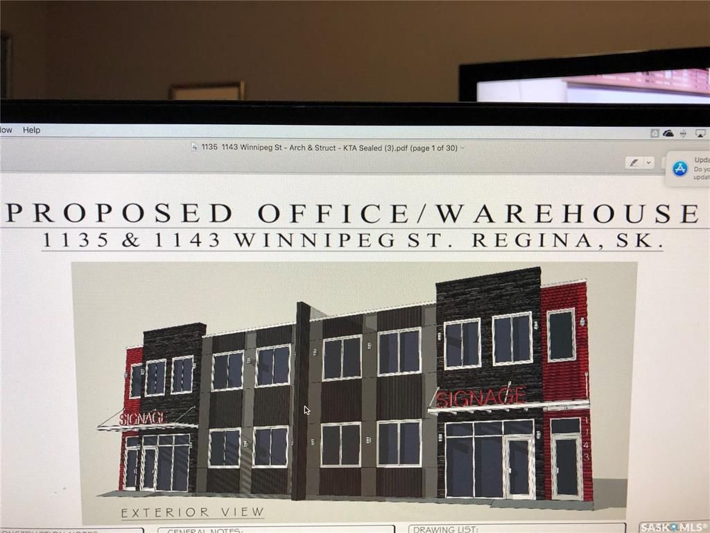 Main Photo: 1143 Winnipeg Street in Regina: Warehouse District Commercial for sale : MLS®# SK893938