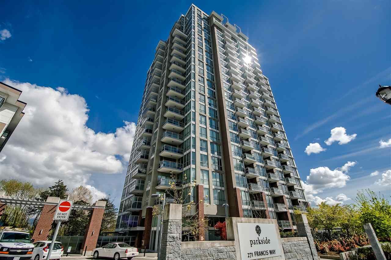 Main Photo: 1210 271 FRANCIS Way in New Westminster: Fraserview NW Condo for sale : MLS®# R2435132