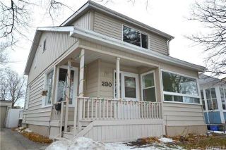 Photo 1: 230 Albany Street in Winnipeg: Bruce Park Residential for sale (5E)  : MLS®# 1802882