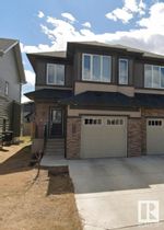 Main Photo: 8572 CUSHING Place in Edmonton: Zone 55 House Half Duplex for sale : MLS®# E4378143
