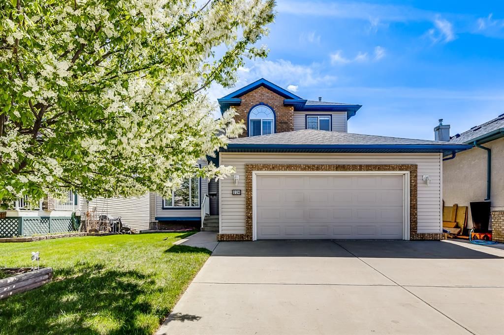 Beautiful exterior with oversized attached garage