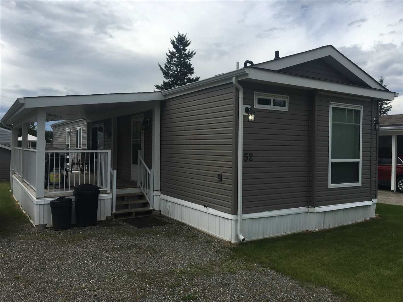 Photo 1: Photos: 52 380 WESTLAND Road in Quesnel: Quesnel - Town Manufactured Home for sale in "MOUNT VISTA MOBILE HOME PARK II" (Quesnel (Zone 28))  : MLS®# R2490400